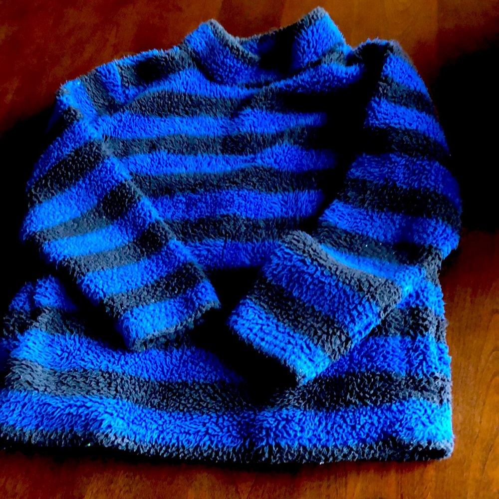 Boys Mini Boden Funnel Neck sweater